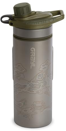 GeoPress Titanium Water Purifier - Olive Drab