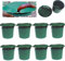Kosinso 8 trappole per lumache da giardino, per lumache, per il giardino, per lottare contro le lumache in modo sicuro e altamente efficiente con attrezzi per scavo e guanti
