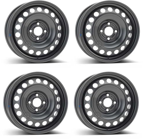 4x Alcar Stahlfelgen 4-7775 6.0Jx15 ET40 4x100 kompatibel mit Dacia Dokker Lodgy