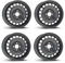 4x Alcar Stahlfelgen 4-7775 6.0Jx15 ET40 4x100 kompatibel mit Dacia Dokker Lodgy