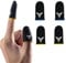4 Pcs Dedales para Jugar al Movil Transpirable Gaming Disparos sensibles al Sudor, PUBG Mobile Game Finger Sleeve, Anti-Sudor Pantalla táctil de Dedo Manga