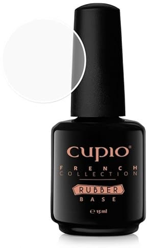 Rubber Base French Collection - Clear, Transparent, Base Gellack, UV Gel, Rubber Base, Gelnägel, Natural Gel, 15 ml