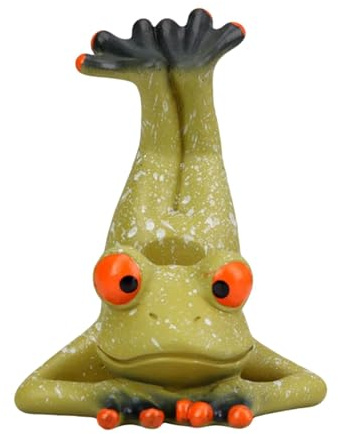 LearnLyrics Figur Brillenhalter Ständer,Tier Brillenhalter - Brillenständer aus Kunstharz, Brillenhalter in Cartoon-Tierform,Kreativer Sonnenbrillen-Brillenständer für Schreibtisch-Nachttisch