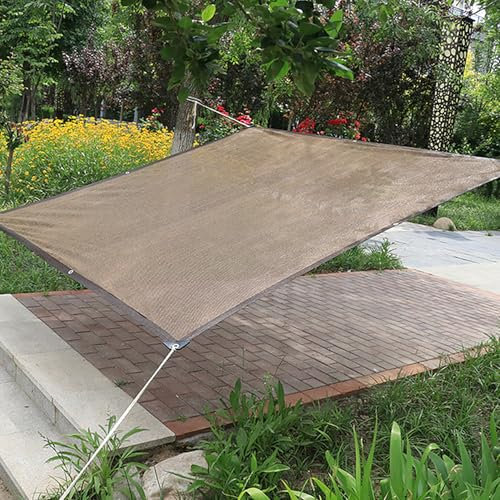 Green Garden Voile d'ombrage pour extérieur, terrasse, protection solaire, protection solaire, protection contre les regards indiscrets, idéal pour jardin, serre, abri d'auto et plus encore