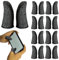 YAPKOLV 20 Pack Guanti da Gaming per Dita in Fibra di Carbonio, Guanti per Dita Antistrappo, Manopole Touchscreen Ultra Sottile per Ogni Gioco e Dispositivo Mobile
