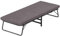 HOMCOM Klappbett 70x180 cm mit Schaumstoffmatratze Klappbettmöbel mit 5-Fach Verstellbarer Rückenlehne und Rädern Gästebett Belastbarkeit 120 kg Braun