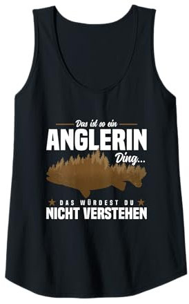 Damen Das Ist So Ein Anglerin Ding Angelzubehör Frauen Angeln Tank Top