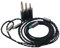 Yaowanguan Ausgewogen Kabel mit 4.4mm,2.5mm,3.5mm Adapter für Sennheiser IE 100 PRO/IE 400 PRO/IE 500 PRO In-Ear-Monitor-Kopfhörer,3 in 1 Ersatz Silber beschichtetes Upgrade Kabel(Schwarz)