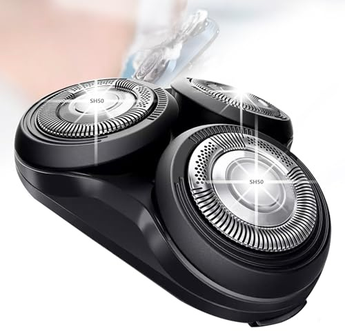 SH50/52 Ersatzrasierkopf Kompatibel mit Philips Norelo Series 5000 Scherköpfe,für Norelco SH50 Series