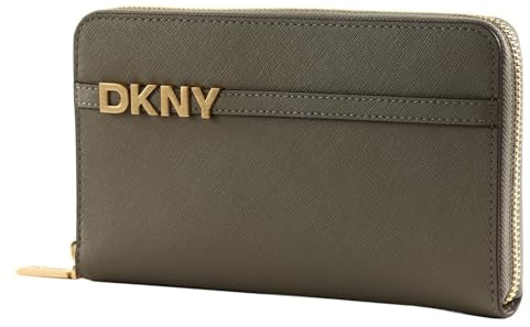 DKNY Geldbörse Avril Zip Around Wallet Mink Taupe