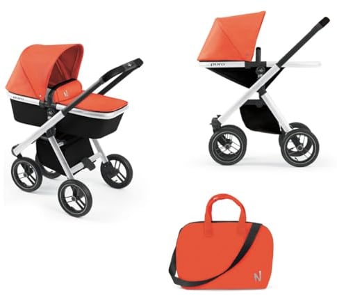 Kinderwagen Puro Urban Kombi 2in1 | Mehr Farben verfügbar (Orange)