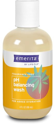 Emerita Feminine Cleansing & Moisturizing Wash, 4-Ounce