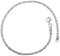 Rundes Königskette Armband 925 Silber - 2,3mm Länge 16-25cm