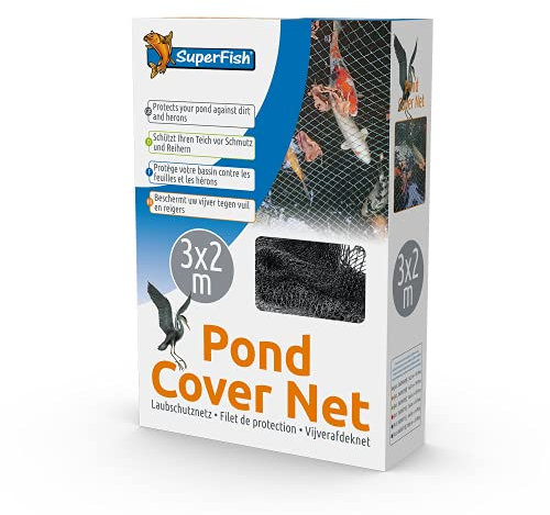 Superfish Pond Cover Net With 10 Pegs 3x2m