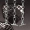 Pack of 4 spare replacement 3-point chains for 12 Inch Plantopia Easy Fill baskets