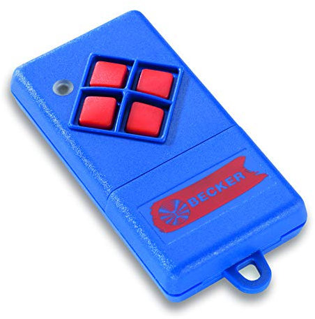 Becker Beck-O-Tronic Mini émetteur portatif 4 canaux pour commande de porte de garage