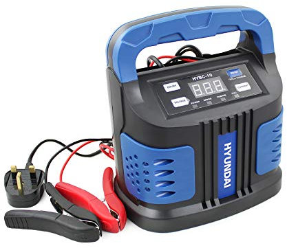 Hyundai Chargeur de Batterie/Booster 6 V & 12 V 15 A HYBC-10