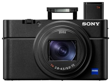 Sony RX100 VII Premium Compact Camera with 1.0-Type Stacked CMOS Sensor (DSCRX100M7), Black