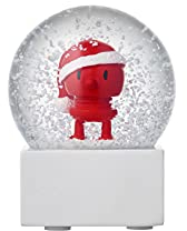 Hoptimist - Skandinavisches Design - Schneekugel - Small Santa Snow Globe - Geschenkidee zu Weihnachten