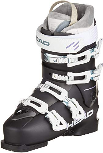 HEAD Damen FX GT W Skischuhe, schwarz/weiß, 24.5 | EU 39,5