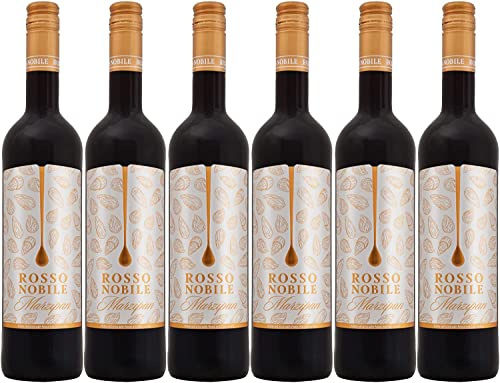 Rosso Nobile Marzipan -Edler Rotwein mit feinen Marzipanaromen (6 x 0,75L)