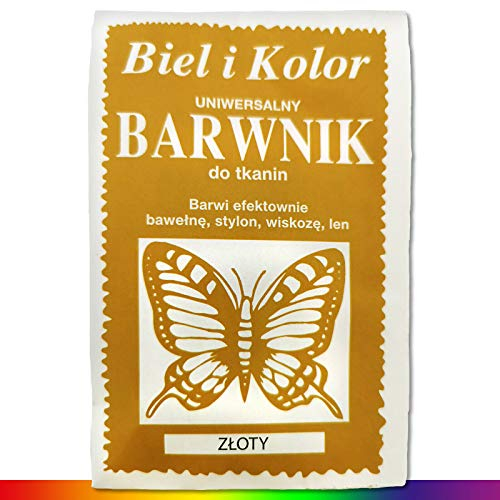 Wohnkult 10g Batikfarbe Textilfarbe Stofffarbe färben Textilien Farben zur Auswahl (Gold)
