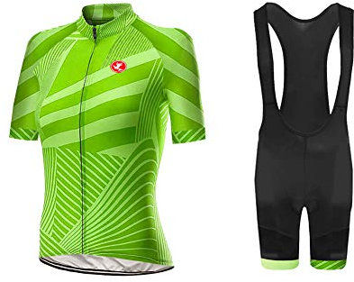 UGLY FROG Radtrikot Damen Kurzarm Fahrradtrikot Rennrad Bekleidung Damen Set bib Shorts XSVH03