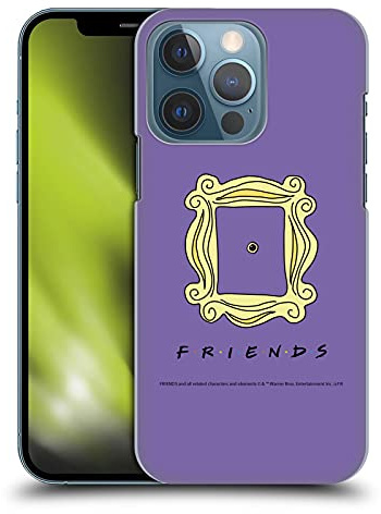 Head Case Designs Offizielle Zugelassen Friends TV Show Guckloch Rahmen Ikonisch Harte Rueckseiten Handyhülle Hülle Huelle kompatibel mit Apple iPhone 13 Pro