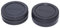 M4/3 Body Cap&Camera Rear Lens Cover Compatible for Olympus and for Panasonic BMPCC Micro Four Thirds MFT M4/3 Mount Lens Such as E-M1 II E-M5 Pen-F E-PL9 G9 GH5 G80 G85 GX8(2pcs)