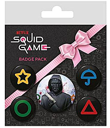 Pyramid Squid Game - Front Man Badge Pack Merchandising Ufficiale