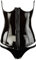Black Level Korsage_28400061012 Korsage Schwarz XS