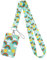 TIESOME Lanière avec fermeture à clip pour porte-cartes, porte-clés arc-en-ciel bohème avec porte-cartes, lanière avec étui pour porte-cartes (style arc-en-ciel-A)