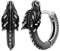 FaithHeart Punk Piercing Creolen Ohrstecker für Herren Damen, Drache Ohrstecker für Jungen, Hoop Ohrschmuck mit Geschenkbox für Weihnachten Geburtstag Vatertag