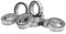 BERWENNY 10PCS MR128RS Lager 8x12x3,5mm for Elektrische R/C Auto LKW MR128 RS 2RS Kugellager MR128-2RS Schwarz Versiegelt