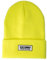 FISURA - Unisex-Wintermütze Wintermütze für Männer. Wintermütze für Frauen mit Botschaft. Gestrickte Mütze aus Acryl und Polyester. (Gelb)