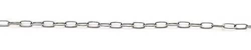 2 Meter Stainless Steel Chain 1.5mm Heavy Duty Link Chain for Fence Gates Garage Doors