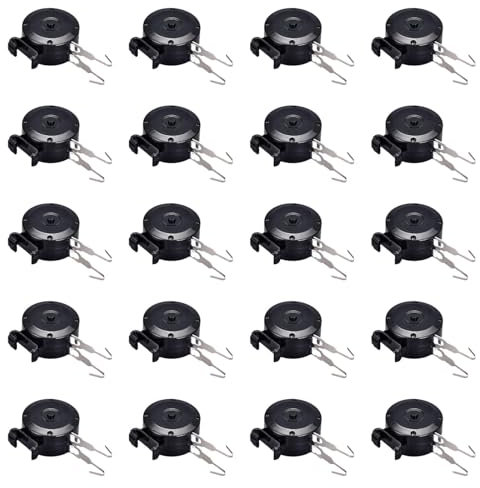 MagiDeal 20x Dauerwellen-Draht-Aufhängebox, Haar-Lockenwickler-Beschläge, Draht-Aufhängehaken für Friseur, Black B