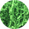 Zhzrche Papier déchiqueté froissé pour emballage cadeau, confettis, raphia, pour paniers de Pâques, décoration créative (vert)