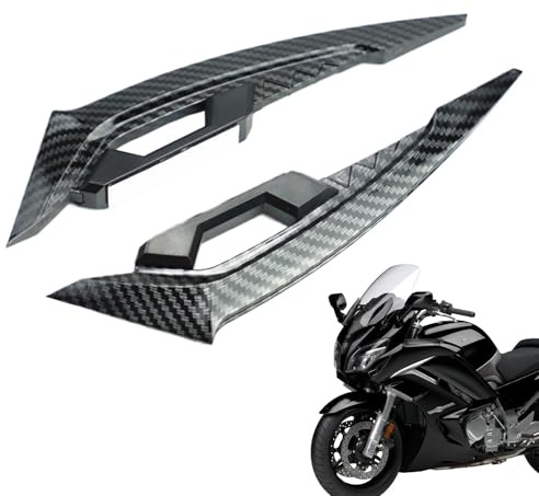 Motorradverkleidungsflügel,Aerodynamischer Motorradflügel Aerodynamischer Winglet-Spoiler,Aerodynamische Winglets Der Frontverkleidung, Motorrad-Seitenspoiler Für Roller, Motorräder,