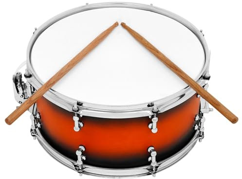 Watreketal Marschingstrommel mit verstellbarem Gurt und Drumsticks, Performances Drum für Kinder Übung & kleine Bands