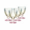 Villeroy & Boch Boston Pearl Weißweinglas 4er Set, Bunt Schimmernd, Spülmaschinenfest, Weinglas, Glas für Weißwein, Buntes Glas, Außergewöhnliches Glas, Kristallglas