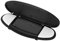 Ersatz der vorderen Sonnenblende mit Make-up-Kosmetikspiegel, Auto Kosmetikspiegel, Sonnenschutz Spiegel, Car Makeup Sun Visor Mirror Cover für Mini R55 R56 R60 2007-2014 (Black)