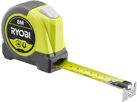 Ryobi RHMTM8 8M Magnetic Measuring Tape