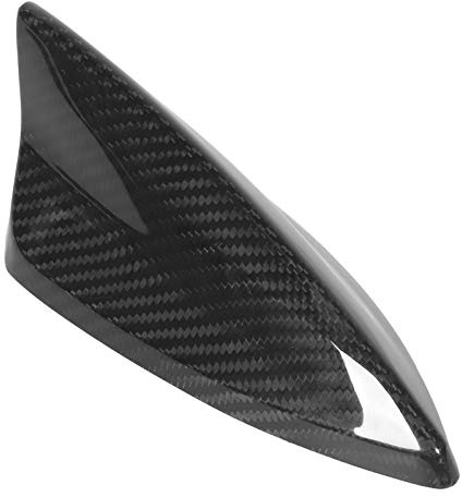 Dachantennenabdeckung aus Kohlefaser, Zierleiste für CT6, XT4, XT5, XTS, glänzend schwarz, Montagepaste