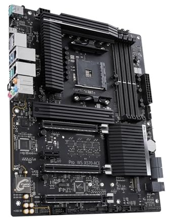 scheda madre Fit For ASUS PRO WS X570-ACE Supporta X570 AM4 Ryzen 9 5950X 3950X 3900X 7 5800X3D 3700X 5 5600X CPU DDR4 M.2 HDMI SATA3 ATX