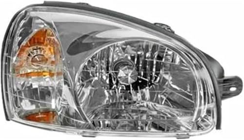 Glymzo Scheinwerfer Komplettsets Auto Front Scheinwerfer Für Hyundai Für Santa Fe 2003-2006 HY2502134 HY2503134(Right)