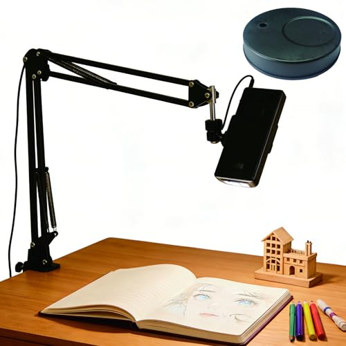 Portable Art Projector for Drawing & Tracing, Adjustable Keystone & Focus, Projects Up to 2m for Canvas, Painting, Cake Decorating, Ideal for Artists & Hobbyists