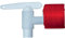 Graf Auslaufhahn NW 15, rot passend Universal-Fass