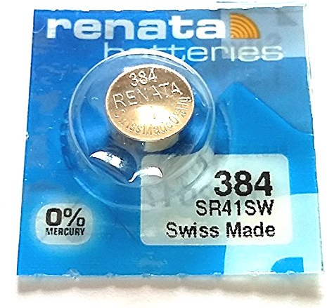 Renata Batterie 384 SR41SW, 2 Stück