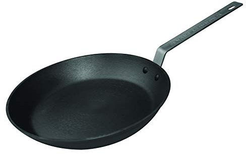 Ronneby Bruk 163000 Ultra Profi Bratpfanne, leicht, lang, geschmiedet, Durchmesser 30 cm, Gusseisen, Schwarz